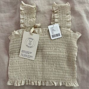 Urban Outfitters Linen Tank Top